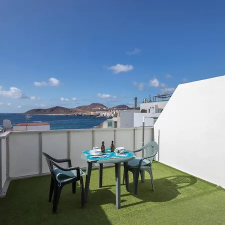 Penthouse Turismar Loft-terrace & Oceanview Apartment Las Palmas de Gran Canaria